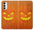 W3828 Pumpkin Halloween Funda Carcasa Case y Caso Del Tirón Funda para Samsung Galaxy S23