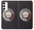 W0059 Retro Rotary Phone Dial On Funda Carcasa Case y Caso Del Tirón Funda para Samsung Galaxy S23 Plus
