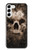 W0552 Skull Funda Carcasa Case y Caso Del Tirón Funda para Samsung Galaxy S23 Plus