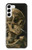 W3358 Vincent Van Gogh Skeleton Cigarette Funda Carcasa Case y Caso Del Tirón Funda para Samsung Galaxy S23 Plus