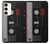 W3516 Vintage Cassette Tape Funda Carcasa Case y Caso Del Tirón Funda para Samsung Galaxy S23 Plus