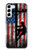 W3803 Electrician Lineman American Flag Funda Carcasa Case y Caso Del Tirón Funda para Samsung Galaxy S23 Plus