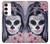 W3821 Sugar Skull Steam Punk Girl Gothic Funda Carcasa Case y Caso Del Tirón Funda para Samsung Galaxy S23 Plus