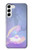 W3823 Beauty Pearl Mermaid Funda Carcasa Case y Caso Del Tirón Funda para Samsung Galaxy S23 Plus