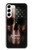 W3850 American Flag Skull Funda Carcasa Case y Caso Del Tirón Funda para Samsung Galaxy S23 Plus