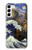 W3851 World of Art Van Gogh Hokusai Da Vinci Funda Carcasa Case y Caso Del Tirón Funda para Samsung Galaxy S23 Plus