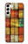 W3861 Colorful Container Block Funda Carcasa Case y Caso Del Tirón Funda para Samsung Galaxy S23 Plus