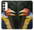 W3876 Colorful Hornbill Funda Carcasa Case y Caso Del Tirón Funda para Samsung Galaxy S23 Plus