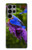 W1565 Bluebird of Happiness Blue Bird Funda Carcasa Case y Caso Del Tirón Funda para Samsung Galaxy S23 Ultra