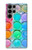 W3235 Watercolor Mixing Funda Carcasa Case y Caso Del Tirón Funda para Samsung Galaxy S23 Ultra