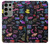 W3433 Vintage Neon Graphic Funda Carcasa Case y Caso Del Tirón Funda para Samsung Galaxy S23 Ultra