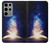 W3554 Magic Spell Book Funda Carcasa Case y Caso Del Tirón Funda para Samsung Galaxy S23 Ultra