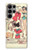 W3820 Vintage Cowgirl Fashion Paper Doll Funda Carcasa Case y Caso Del Tirón Funda para Samsung Galaxy S23 Ultra