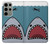 W3825 Cartoon Shark Sea Diving Funda Carcasa Case y Caso Del Tirón Funda para Samsung Galaxy S23 Ultra