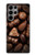 W3840 Dark Chocolate Milk Chocolate Lovers Funda Carcasa Case y Caso Del Tirón Funda para Samsung Galaxy S23 Ultra