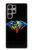 W3842 Abstract Colorful Diamond Funda Carcasa Case y Caso Del Tirón Funda para Samsung Galaxy S23 Ultra