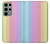 W3849 Colorful Vertical Colors Funda Carcasa Case y Caso Del Tirón Funda para Samsung Galaxy S23 Ultra