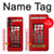 W0058 British Red Telephone Box Funda Carcasa Case y Caso Del Tirón Funda para Samsung Galaxy A14 5G