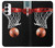 W0066 Basketball Funda Carcasa Case y Caso Del Tirón Funda para Samsung Galaxy A14 5G