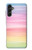 W3507 Colorful Rainbow Pastel Funda Carcasa Case y Caso Del Tirón Funda para Samsung Galaxy A14 5G