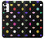 W3532 Colorful Polka Dot Funda Carcasa Case y Caso Del Tirón Funda para Samsung Galaxy A14 5G