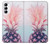 W3711 Pink Pineapple Funda Carcasa Case y Caso Del Tirón Funda para Samsung Galaxy A14 5G