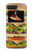 W0790 Hamburger Funda Carcasa Case y Caso Del Tirón Funda para Motorola Moto Razr 2022