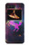 W2486 Rainbow Unicorn Nebula Space Funda Carcasa Case y Caso Del Tirón Funda para Motorola Moto Razr 2022