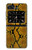 W3365 Yellow Python Skin Graphic Print Funda Carcasa Case y Caso Del Tirón Funda para Motorola Moto Razr 2022