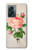 W3079 Vintage Pink Rose Funda Carcasa Case y Caso Del Tirón Funda para OnePlus Nord N300
