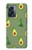 W3285 Avocado Fruit Pattern Funda Carcasa Case y Caso Del Tirón Funda para OnePlus Nord N300