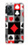 W3463 Poker Card Suit Funda Carcasa Case y Caso Del Tirón Funda para OnePlus Nord N300