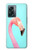 W3708 Pink Flamingo Funda Carcasa Case y Caso Del Tirón Funda para OnePlus Nord N300