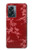 W3817 Red Floral Cherry blossom Pattern Funda Carcasa Case y Caso Del Tirón Funda para OnePlus Nord N300