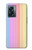 W3849 Colorful Vertical Colors Funda Carcasa Case y Caso Del Tirón Funda para OnePlus Nord N300