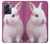W3870 Cute Baby Bunny Funda Carcasa Case y Caso Del Tirón Funda para OnePlus Nord N300