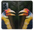 W3876 Colorful Hornbill Funda Carcasa Case y Caso Del Tirón Funda para OnePlus Nord N300