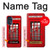 W0058 British Red Telephone Box Funda Carcasa Case y Caso Del Tirón Funda para Motorola Moto G 5G (2023)