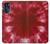 W2480 Tie Dye Red Funda Carcasa Case y Caso Del Tirón Funda para Motorola Moto G 5G (2023)