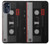 W3516 Vintage Cassette Tape Funda Carcasa Case y Caso Del Tirón Funda para Motorola Moto G 5G (2023)