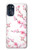 W3707 Pink Cherry Blossom Spring Flower Funda Carcasa Case y Caso Del Tirón Funda para Motorola Moto G 5G (2023)