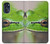 W3845 Green frog Funda Carcasa Case y Caso Del Tirón Funda para Motorola Moto G 5G (2023)