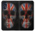 W3848 United Kingdom Flag Skull Funda Carcasa Case y Caso Del Tirón Funda para Motorola Moto G 5G (2023)