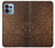 W0542 Rust Texture Funda Carcasa Case y Caso Del Tirón Funda para Motorola Edge+ (2023), X40, X40 Pro, Edge 40 Pro