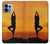 W0832 Yoga Funda Carcasa Case y Caso Del Tirón Funda para Motorola Edge+ (2023), X40, X40 Pro, Edge 40 Pro