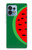 W2383 Watermelon Funda Carcasa Case y Caso Del Tirón Funda para Motorola Edge+ (2023), X40, X40 Pro, Edge 40 Pro