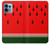 W2403 Watermelon Funda Carcasa Case y Caso Del Tirón Funda para Motorola Edge+ (2023), X40, X40 Pro, Edge 40 Pro