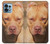 W2903 American Pitbull Dog Funda Carcasa Case y Caso Del Tirón Funda para Motorola Edge+ (2023), X40, X40 Pro, Edge 40 Pro