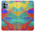 W2942 Brush Stroke Painting Funda Carcasa Case y Caso Del Tirón Funda para Motorola Edge+ (2023), X40, X40 Pro, Edge 40 Pro