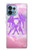 W3259 Zodiac Gemini Funda Carcasa Case y Caso Del Tirón Funda para Motorola Edge+ (2023), X40, X40 Pro, Edge 40 Pro